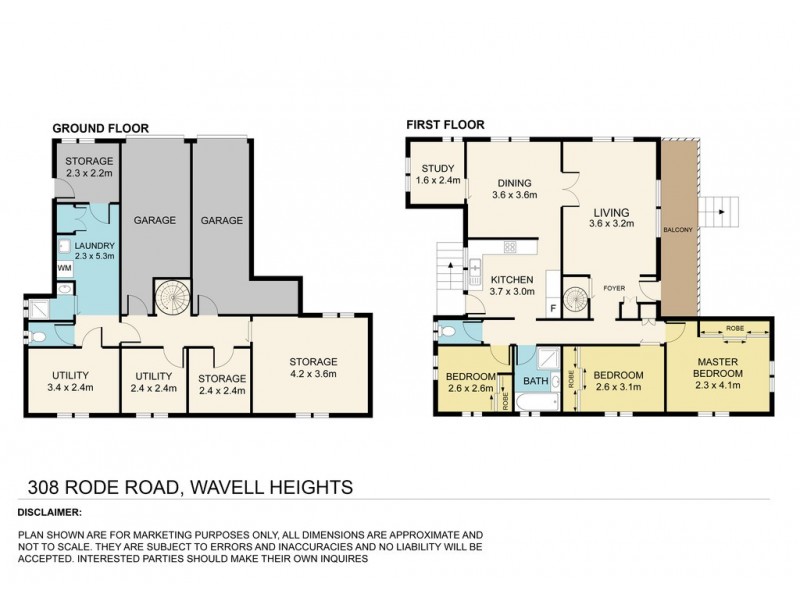 308 Rode Road, Wavell Heights QLD 4012 Floorplan