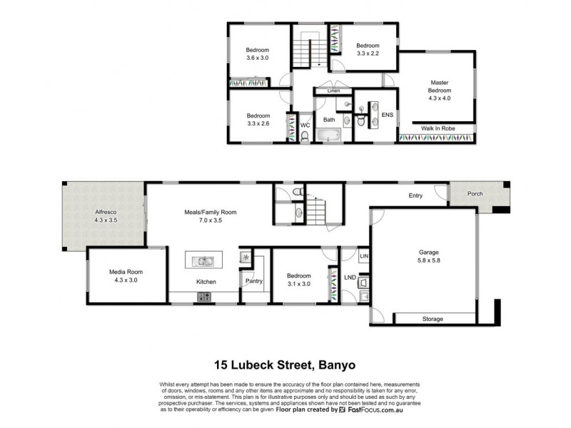 15 Lubeck Street, Banyo QLD 4014 Floorplan