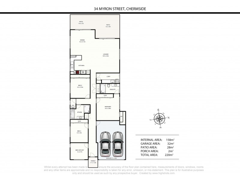 34 Myron Street, Chermside QLD 4032 Floorplan