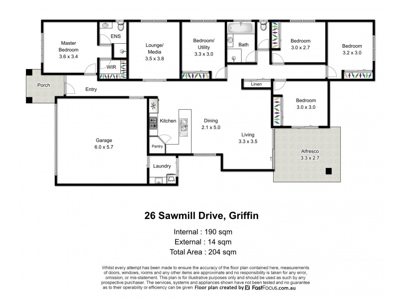 26 Sawmill Drive, Griffin QLD 4503 Floorplan