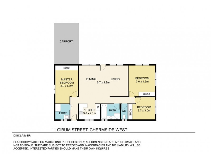 11 Gibum Street, Chermside West QLD 4032 Floorplan