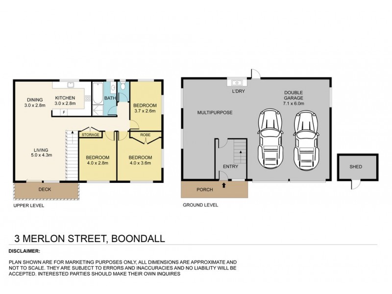 3 Merloon Street, Boondall QLD 4034 Floorplan