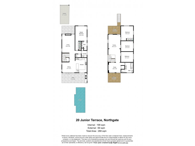 20 Junior Terrace, Northgate QLD 4013 Floorplan