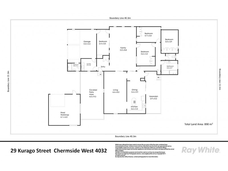 29 Kurago Street, Chermside West QLD 4032 Floorplan