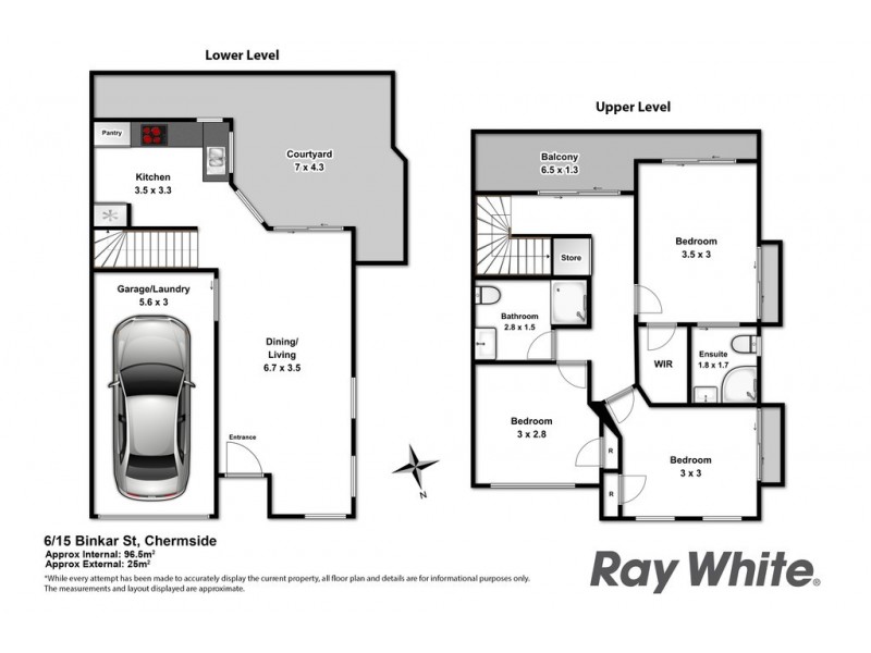 6/15 Binkar Street, Chermside QLD 4032 Floorplan