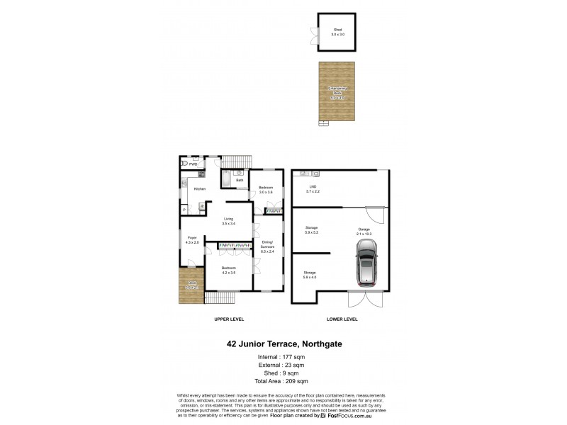 42 Junior Terrace, Northgate QLD 4013 Floorplan
