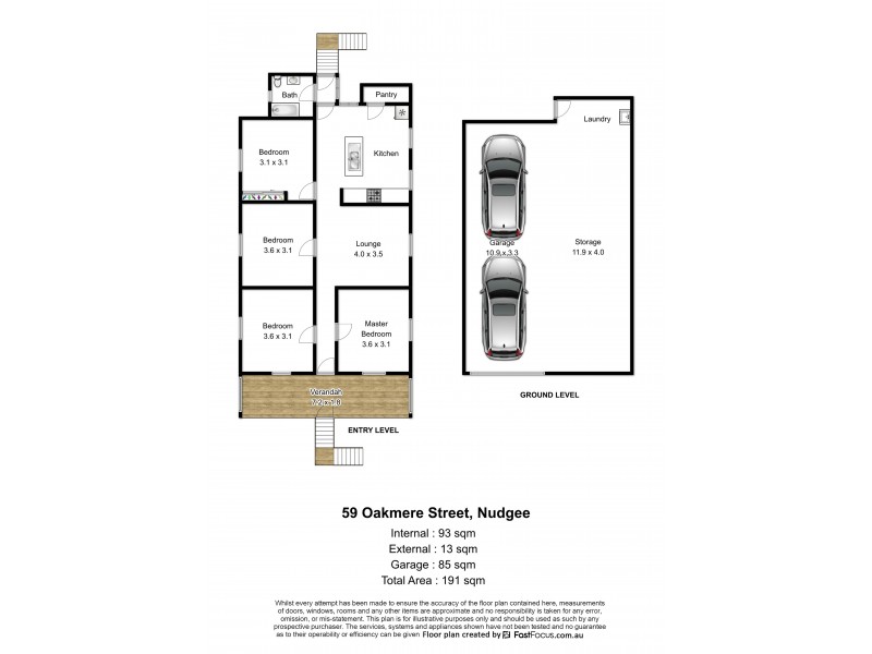 59 Oakmere Street, Nudgee QLD 4014 Floorplan