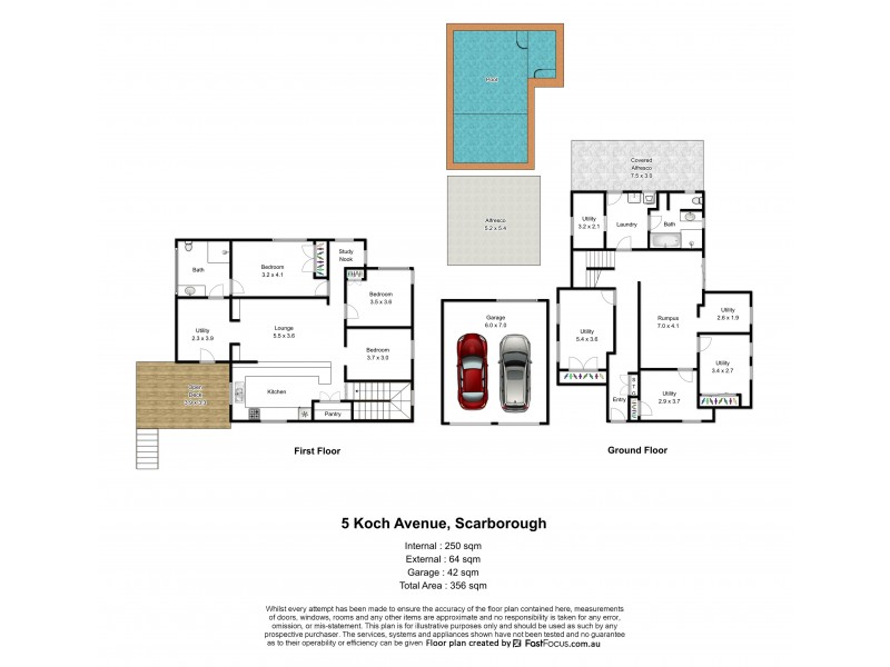 5 Koch Avenue, Scarborough QLD 4020 Floorplan