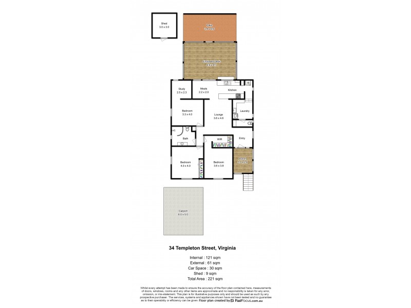 34 Templeton Street, Virginia QLD 4014 Floorplan