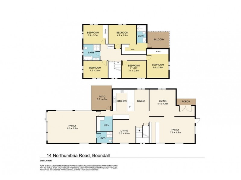 14 Northumbria Road, Boondall QLD 4034 Floorplan
