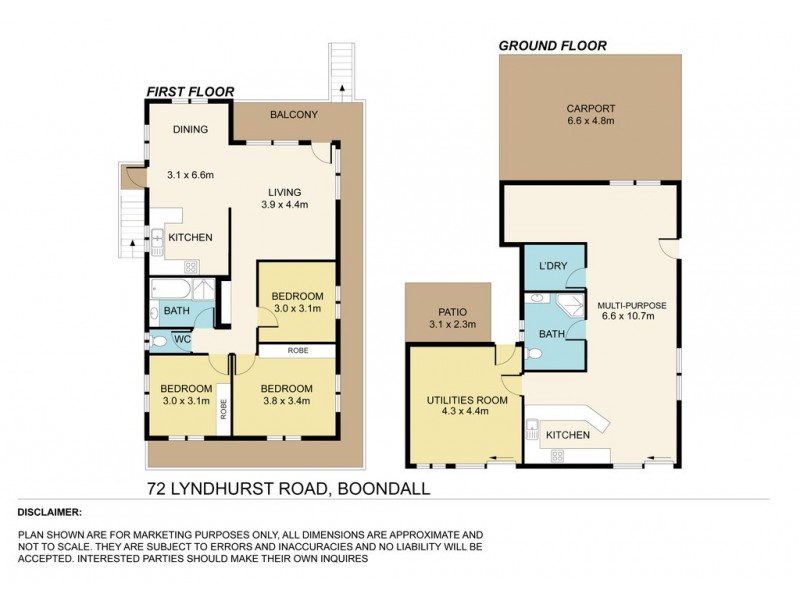 72 Lyndhurst Road, Boondall QLD 4034 Floorplan