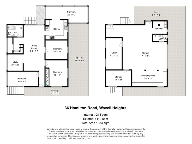 36 Hamilton Road, Wavell Heights QLD 4012 Floorplan