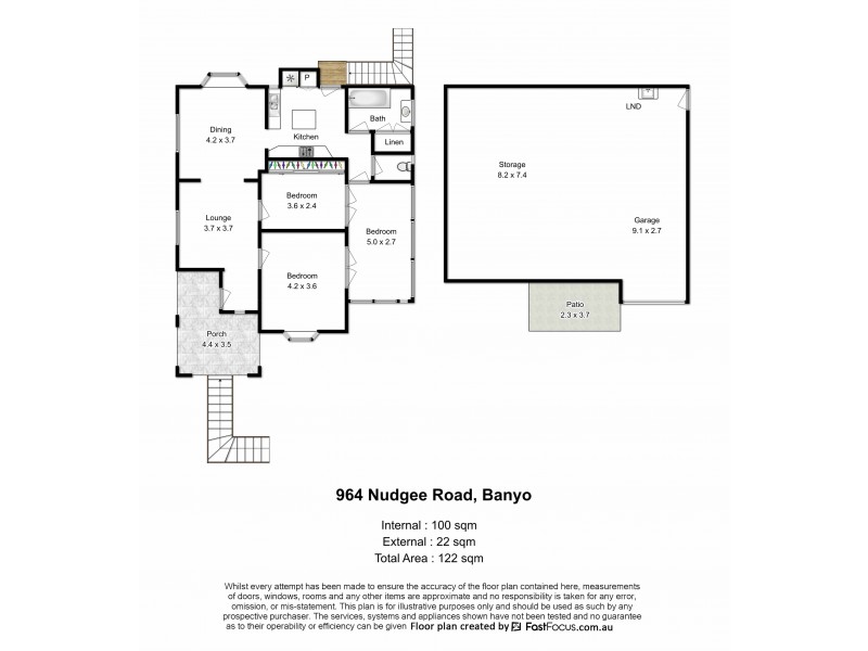964 Nudgee Road, Banyo QLD 4014 Floorplan