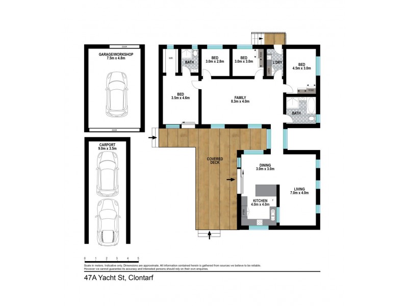 47A Yacht Street, Clontarf QLD 4019 Floorplan