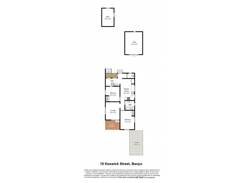 10 Keswick Street, Banyo QLD 4014 Floorplan