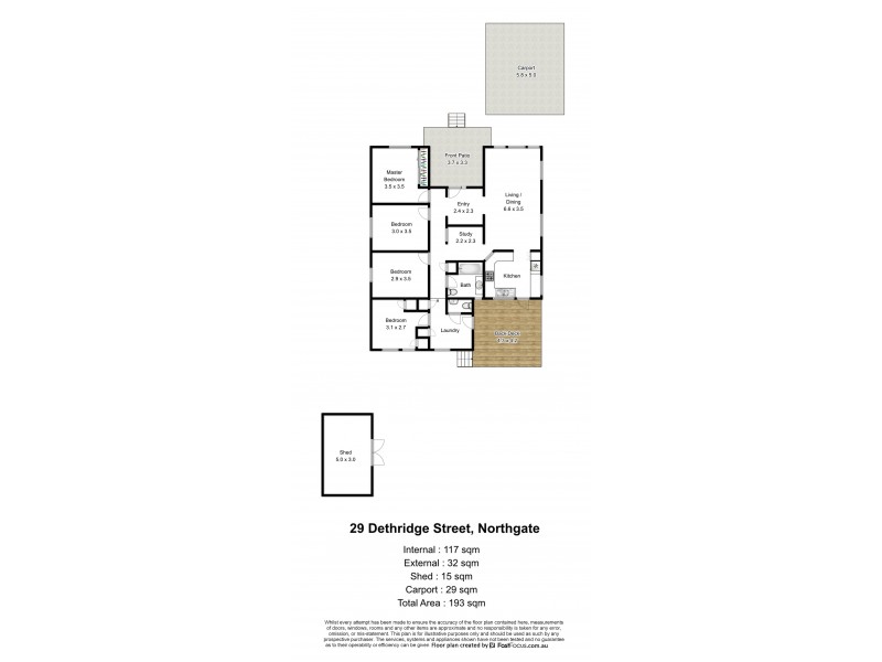 29 Dethridge Street, Northgate QLD 4013 Floorplan