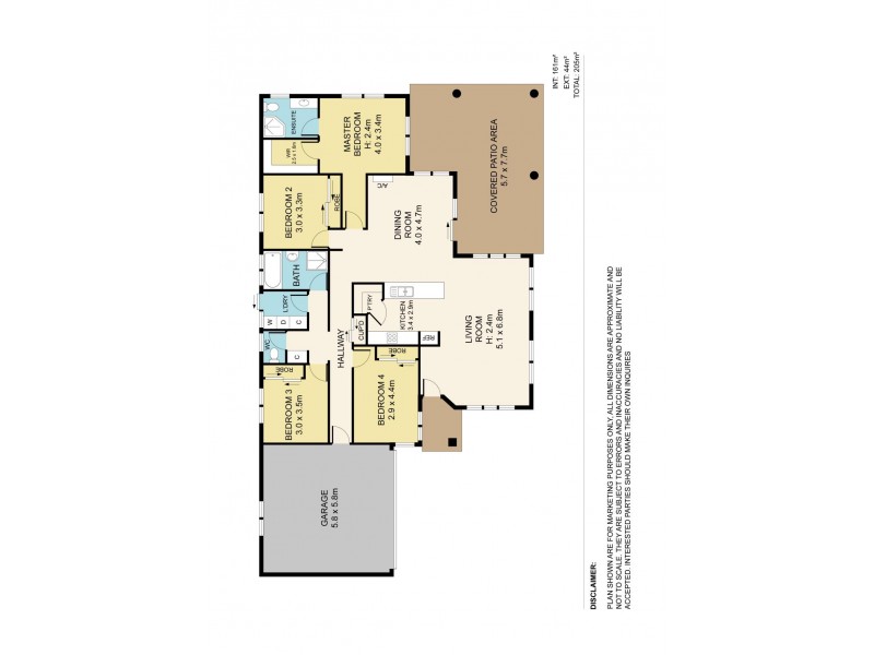 10 Aretha Lane, Narangba QLD 4504 Floorplan