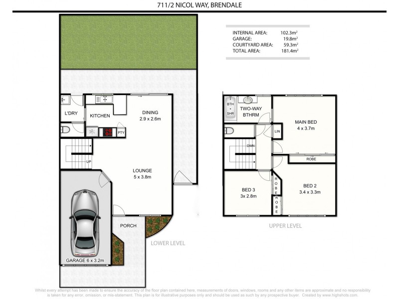 711/2 Nicol Way, Brendale QLD 4500 Floorplan
