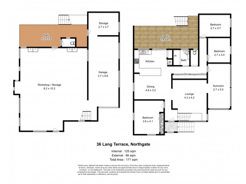 36 Lang Terrace, Northgate QLD 4013 Floorplan