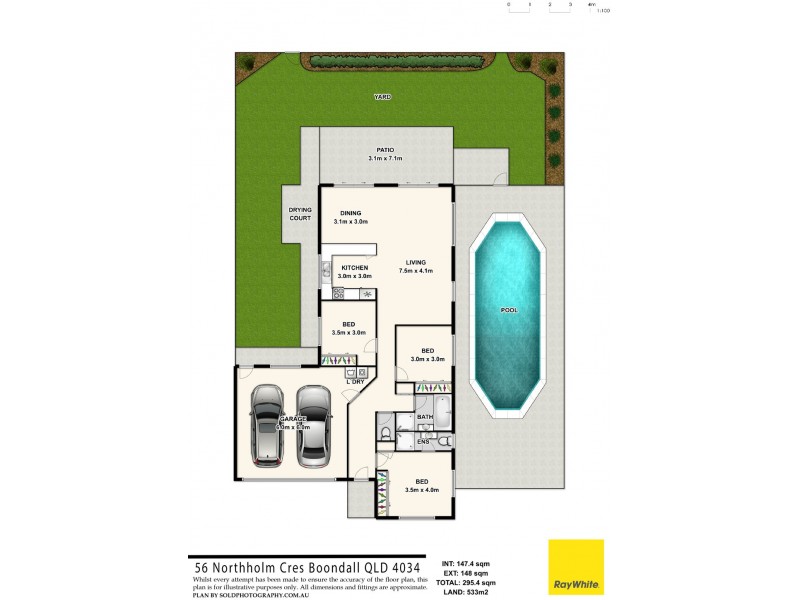 56 Northholm Crescent, Boondall QLD 4034 Floorplan