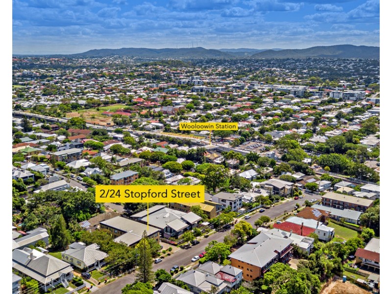 2/24 Stopford Street, Wooloowin QLD 4030