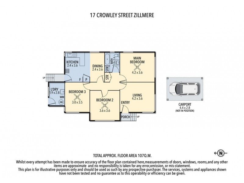 17 Crowley Street, Zillmere QLD 4034 Floorplan