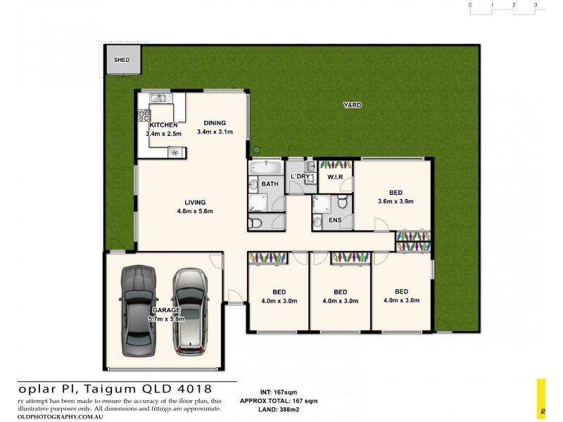 21 Poplar Place, Taigum QLD 4018 Floorplan