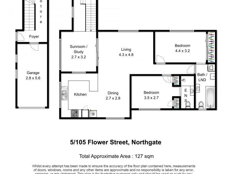 5/105 Flower Street, Northgate QLD 4013 Floorplan