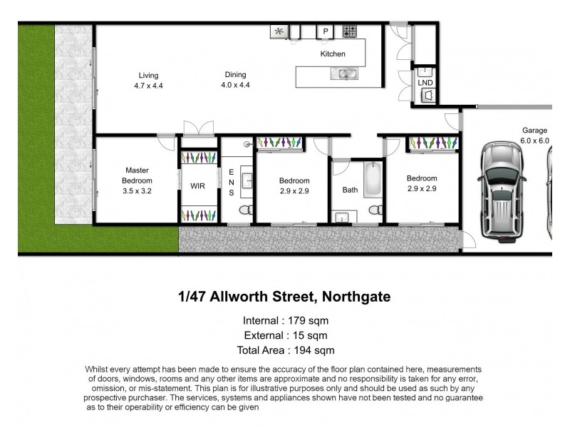 1/47 Allworth Street, Northgate QLD 4013 Floorplan