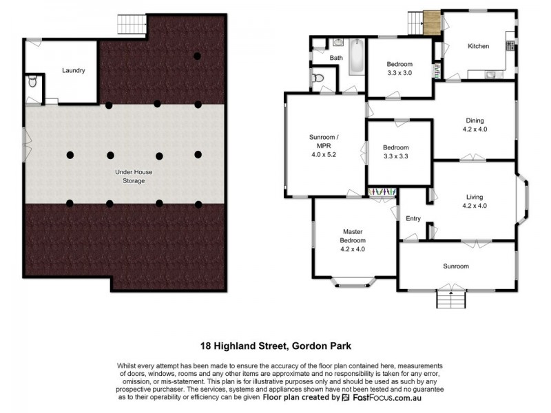 18 Highland Street, Gordon Park QLD 4031 Floorplan