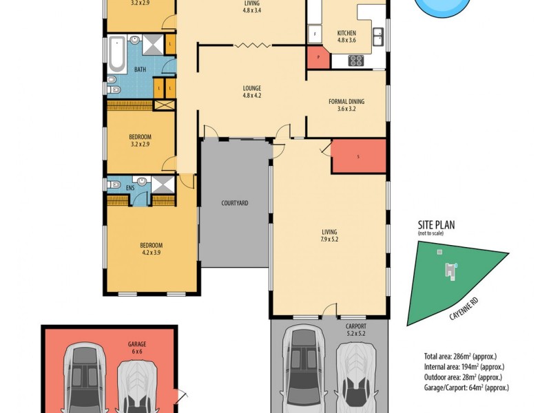 15 Cayenne Road, Moodlu QLD 4510 Floorplan