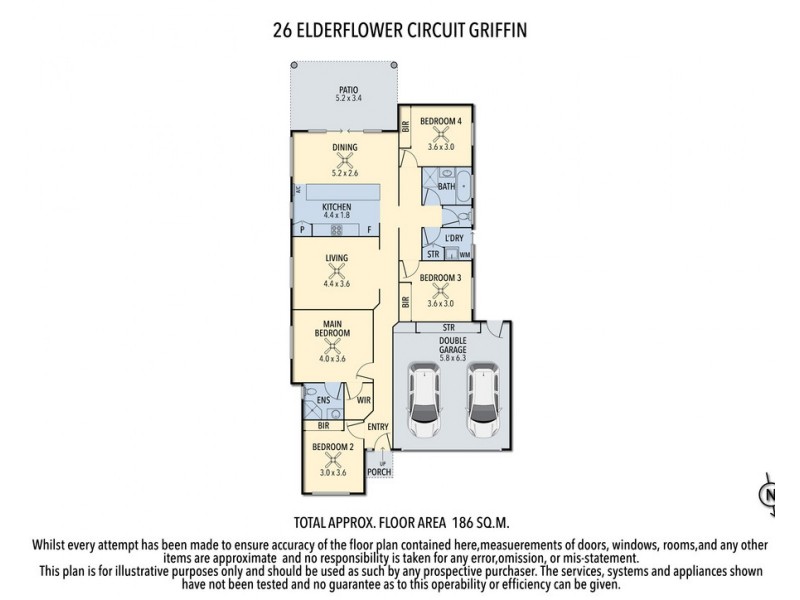 26 Elderflower Circuit, Griffin QLD 4503 Floorplan