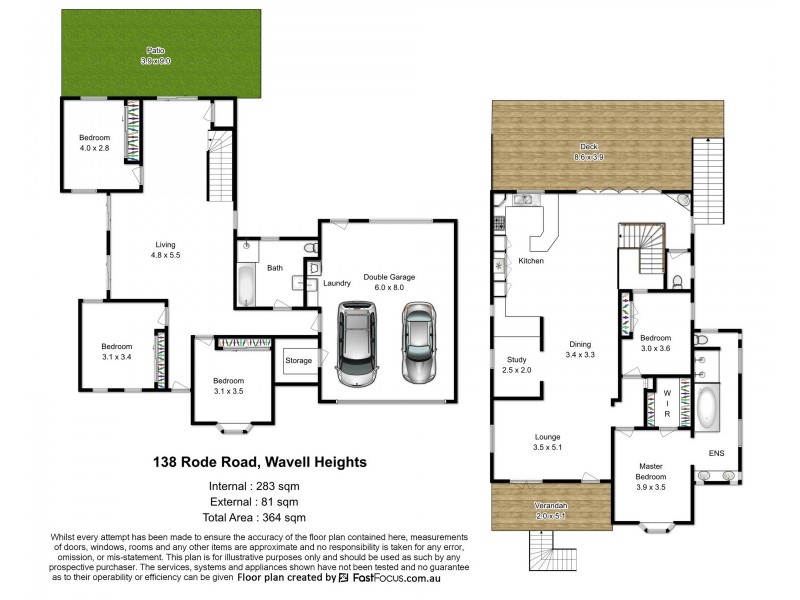 138 Rode Road, Wavell Heights QLD 4012 Floorplan