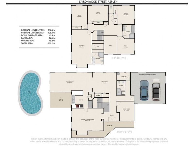 157 Ironwood Street, Aspley QLD 4034 Floorplan