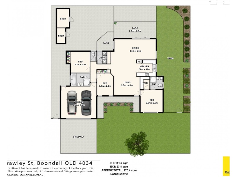16 Frawley Street, Boondall QLD 4034 Floorplan