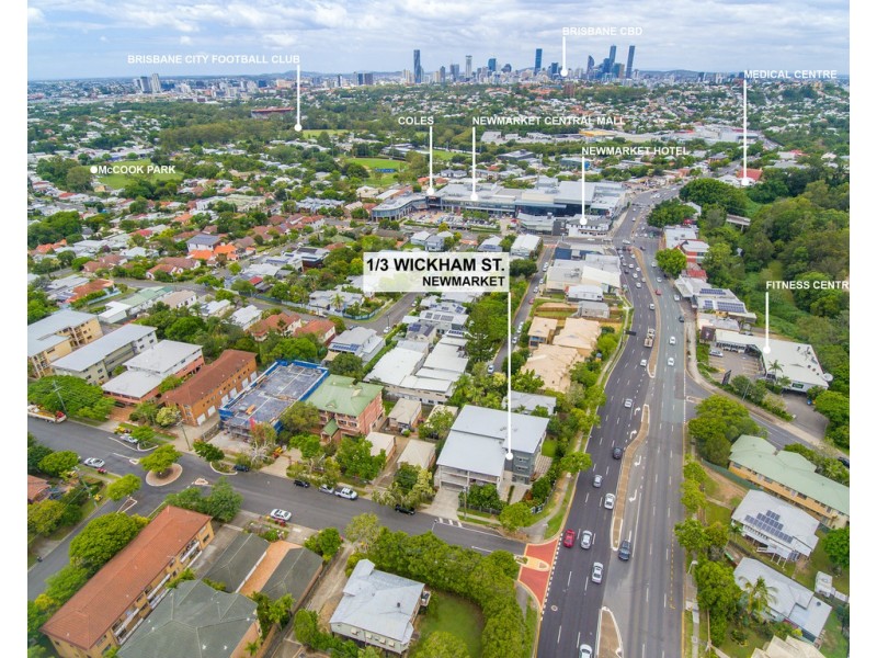 1/3 Wickham St, Newmarket QLD 4051