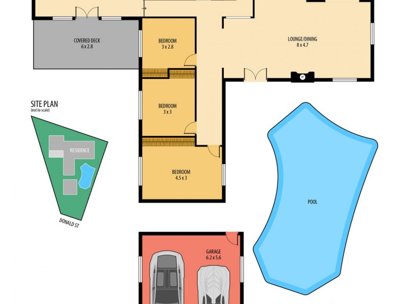 82 Donald Street, Woody Point QLD 4019 Floorplan