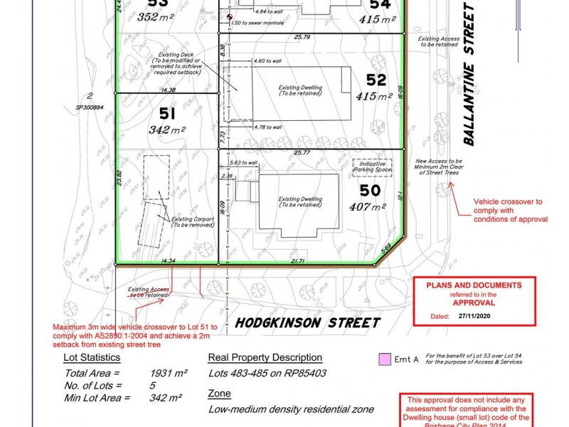 50, 52, 54 Ballantine st, Chermside QLD 4032 Floorplan