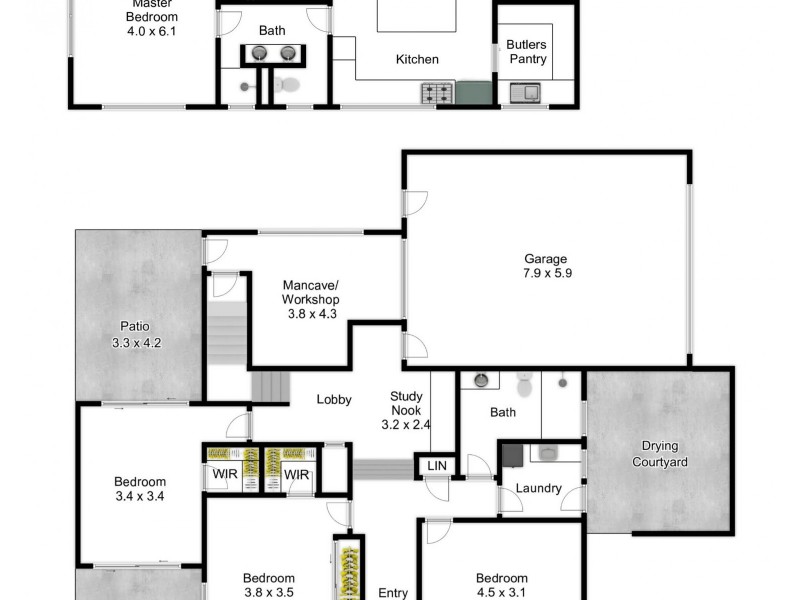 1 Cook Street, Northgate QLD 4013 Floorplan