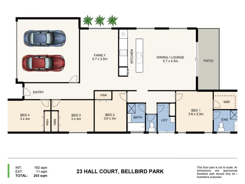 23 Hall Court, Bellbird Park QLD 4300 Floorplan