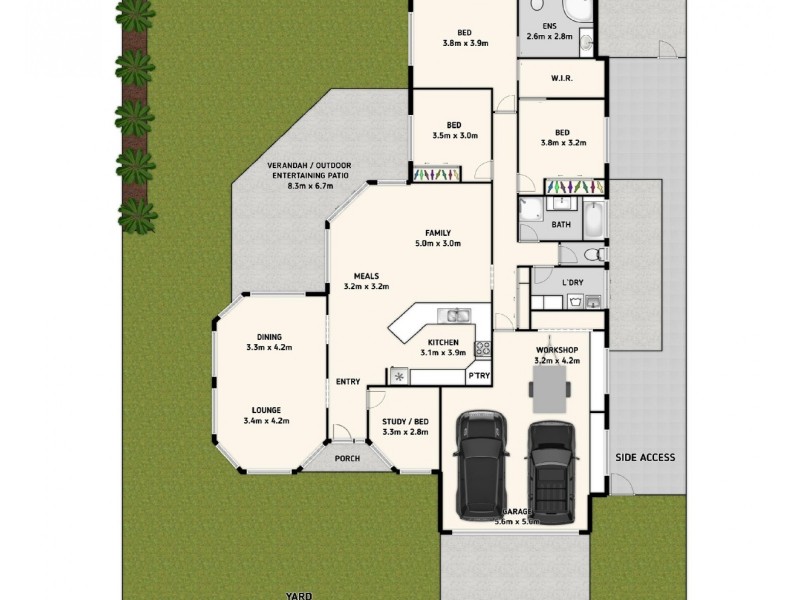 6 Valencia Court, Eatons Hill QLD 4037 Floorplan