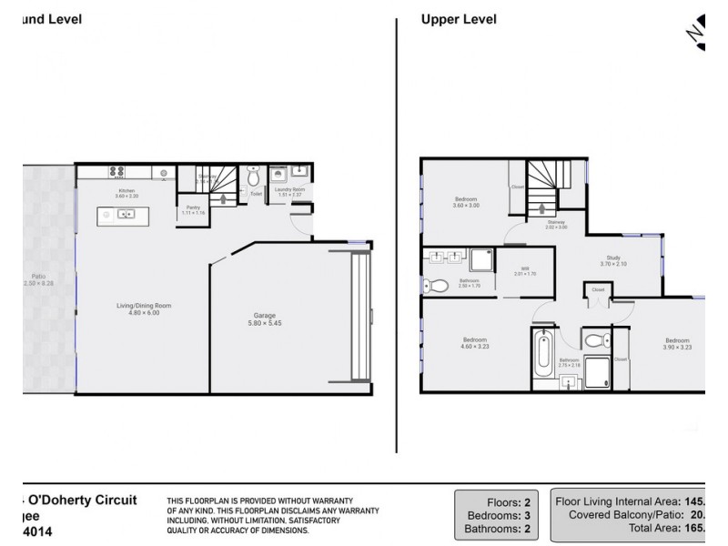 42/34 O’Doherty Circuit, Nudgee QLD 4014 Floorplan