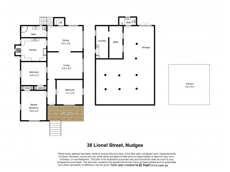 38 Lionel Street, Nudgee QLD 4014 Floorplan