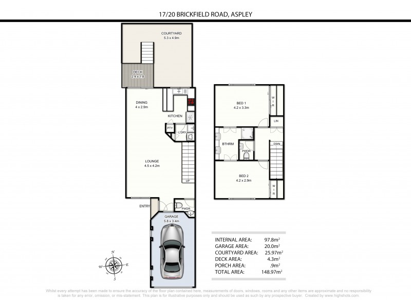 17/20 Brickfield Road, Aspley QLD 4034 Floorplan