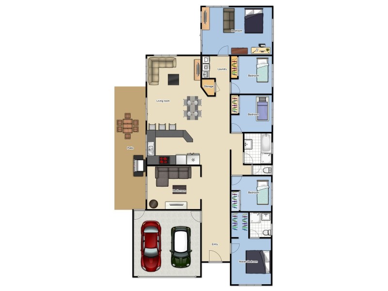 437 Church Road, Taigum QLD 4018 Floorplan