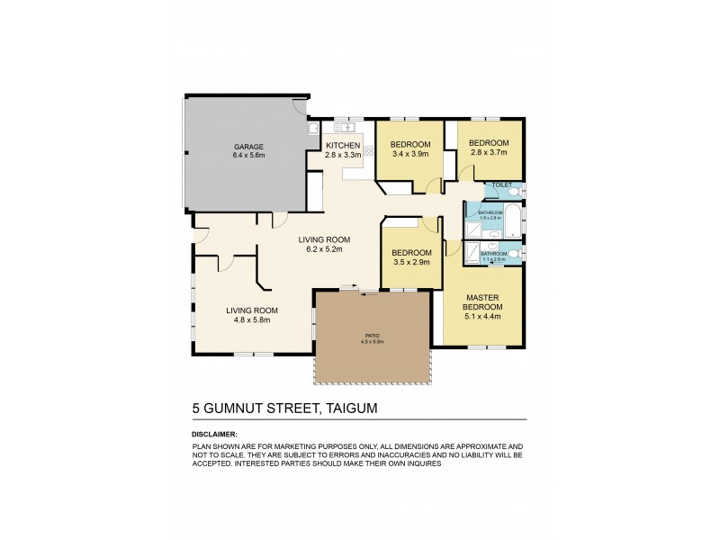5 Gumnut Street, Taigum QLD 4018 Floorplan