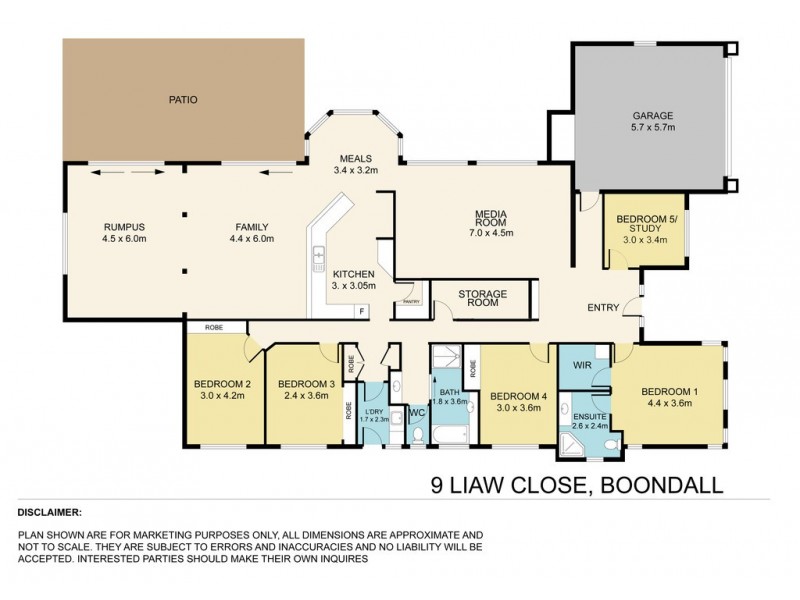 9 Liaw Close, Boondall QLD 4034 Floorplan