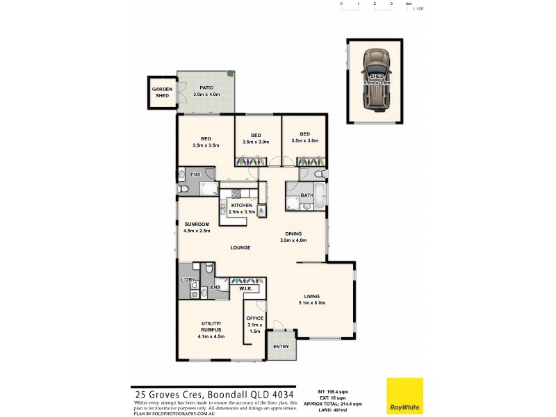25 Groves Crescent, Boondall QLD 4034 Floorplan