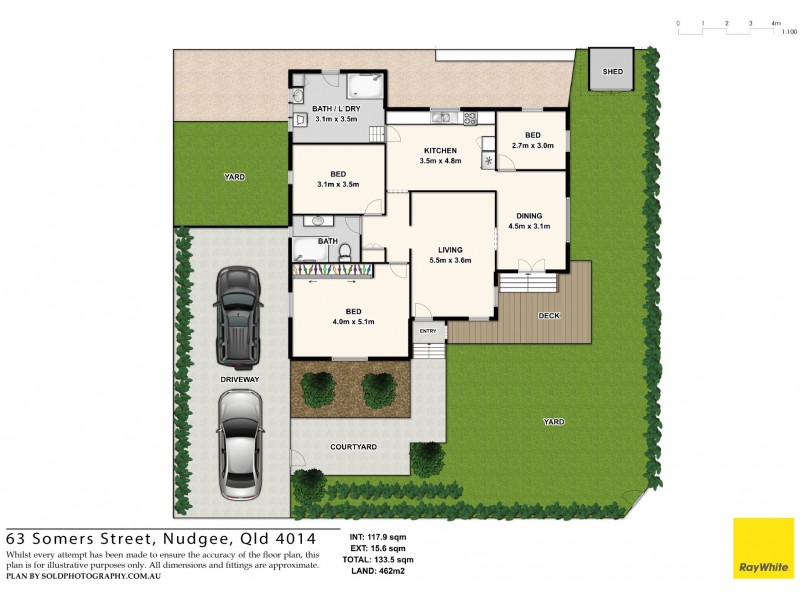 63 Somers Street, Nudgee QLD 4014 Floorplan