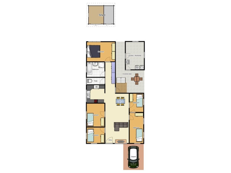 141 Aberdeen Parade, Boondall QLD 4034 Floorplan